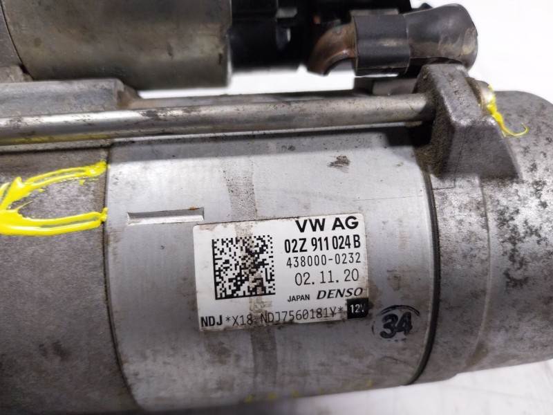 Recambio de motor arranque para volkswagen t6 transporter 2.0 tdi referencia OEM IAM   
