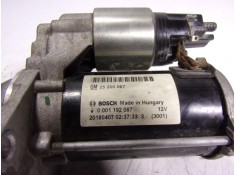 Recambio de motor arranque para opel corsa e 1.4 referencia OEM IAM  0001192087  2
