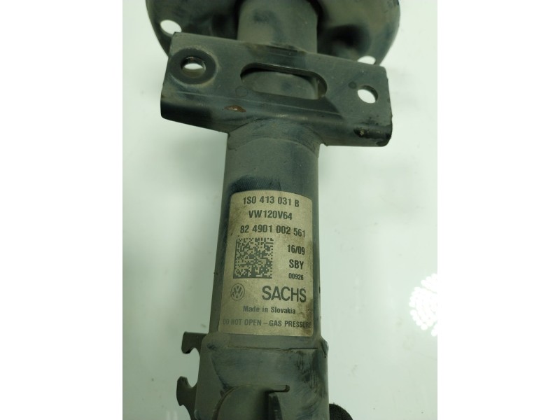 Recambio de amortiguador delantero derecho para volkswagen up! (122) 1.0 referencia OEM IAM 1S0413031B 1S0413031B 