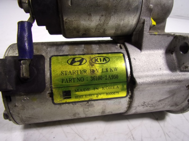 Recambio de motor arranque para hyundai ix35 classic 2wd referencia OEM IAM  361002A950 