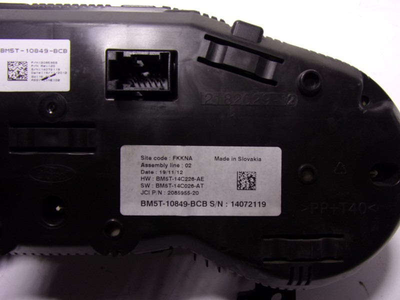 Recambio de cuadro instrumentos para ford c-max 1.6 tdci cat referencia OEM IAM 5580301 BM5T10849 