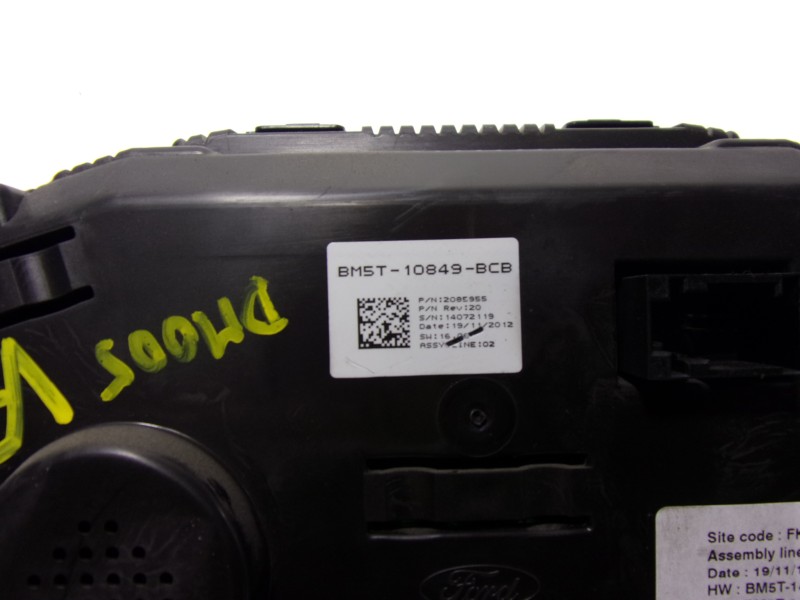 Recambio de cuadro instrumentos para ford c-max 1.6 tdci cat referencia OEM IAM 5580301 BM5T10849 