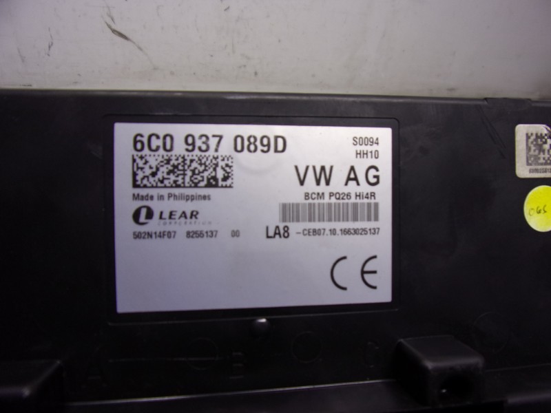 Recambio de modulo electronico para seat ibiza (6p1) 1.4 tdi referencia OEM IAM  6C0937089D 