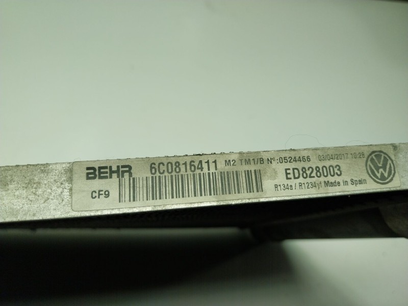 Recambio de condensador aire acondicionado para seat ibiza (6p1) 1.0 tsi referencia OEM IAM 6C0816411B 6C0816411 