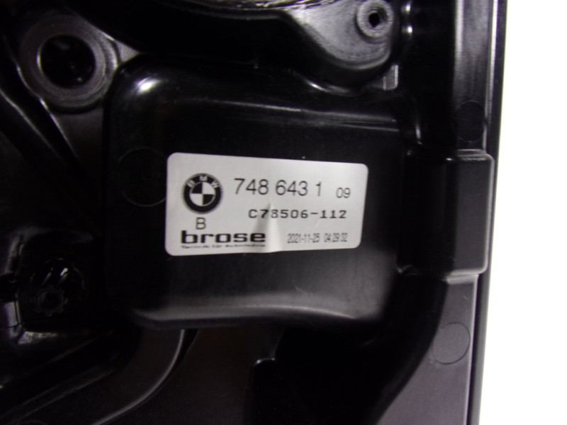 Recambio de elevalunas trasero izquierdo para bmw ix3 referencia OEM IAM  748643109 