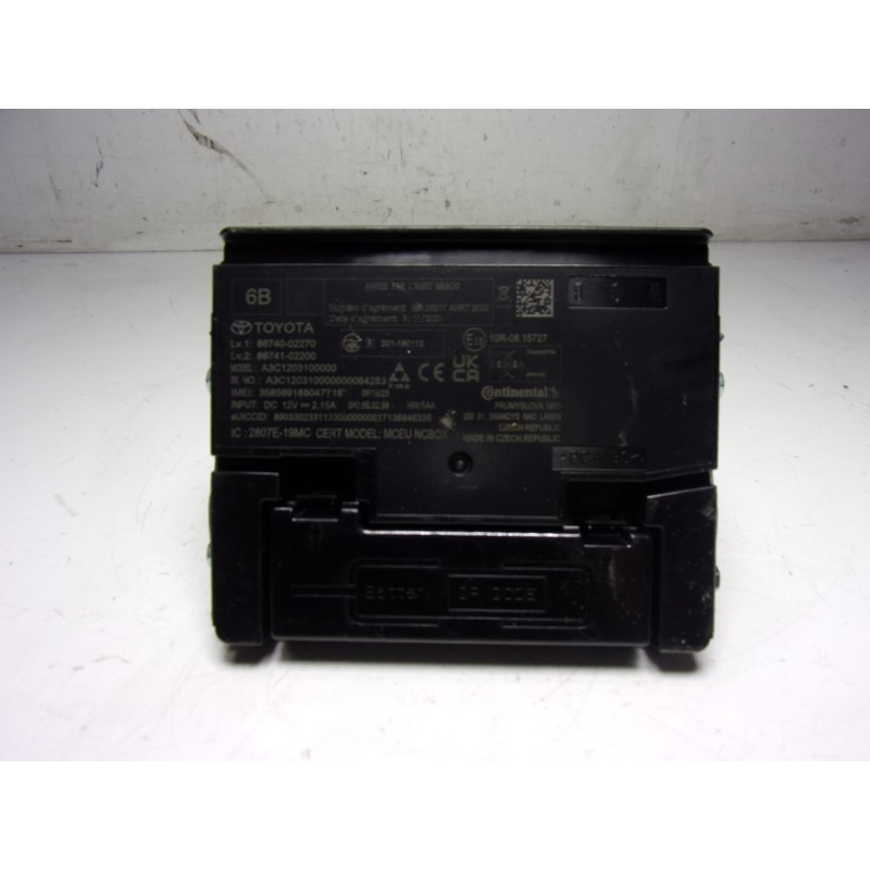 Recambio de modulo electronico para toyota corolla hybrid referencia OEM IAM 8674002270 8674002270 