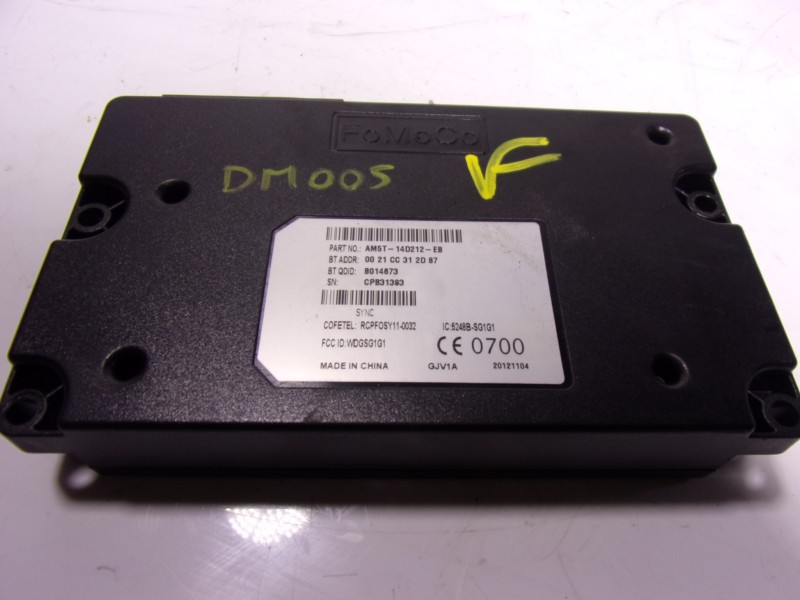 Recambio de modulo electronico para ford c-max 1.6 tdci cat referencia OEM IAM 2016484 AM5T14D212EB 