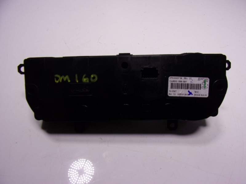 Recambio de mando calefaccion / aire acondicionado para renault captur 0.9 tce referencia OEM IAM 275100037R 275100037 