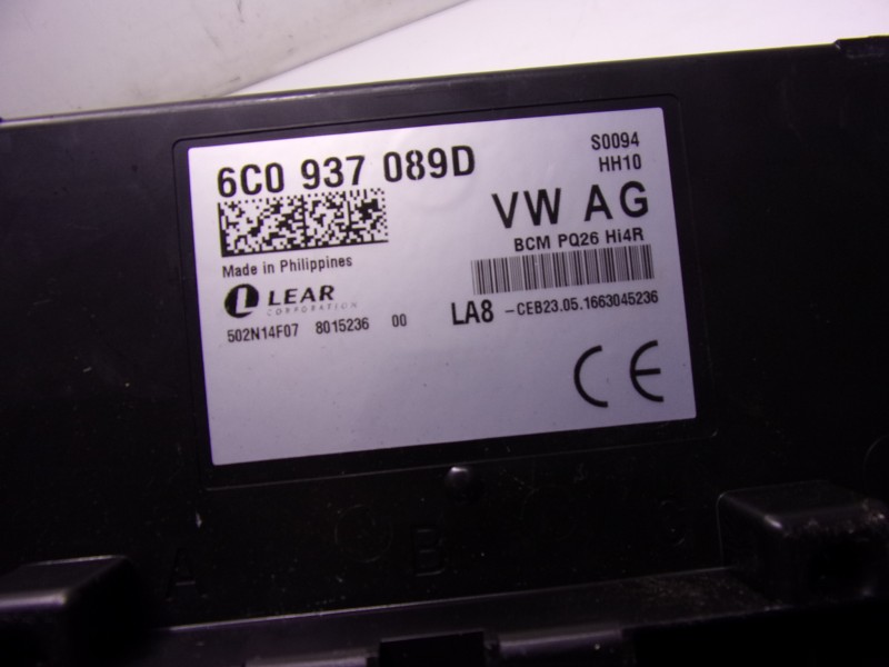 Recambio de modulo electronico para seat ibiza (6p1) 1.2 tsi referencia OEM IAM  6C0937089D 