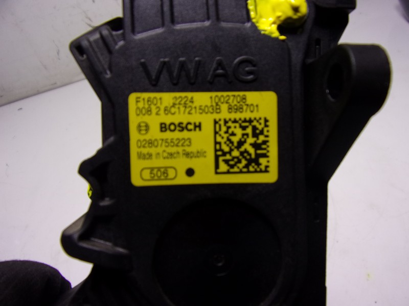 Recambio de potenciometro pedal para seat ibiza (6p1) 1.2 tsi referencia OEM IAM  6C1721503B 