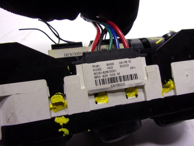 Recambio de mando calefaccion / aire acondicionado para volkswagen polo (6r1) 1.2 12v referencia OEM IAM 6R0820045M 6R0820045M 