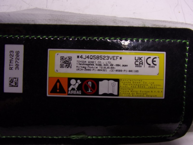 Recambio de airbag lateral derecho para toyota yaris 1.5 vvti hev referencia OEM IAM TG18J01001 TG18J01001 