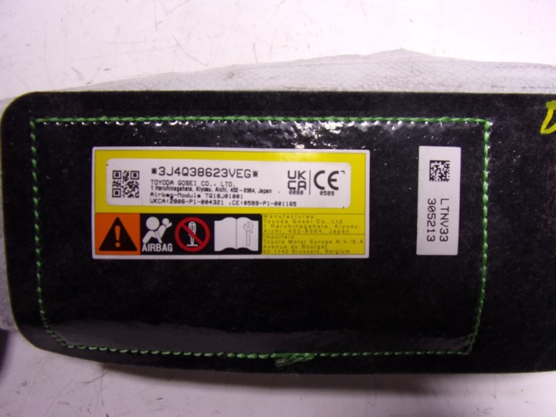 Recambio de airbag lateral izquierdo para toyota yaris 1.5 vvti hev referencia OEM IAM TG18J01001 TG18J01001 