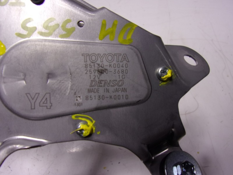 Recambio de motor limpia trasero para toyota yaris 1.5 vvti hev referencia OEM IAM 85130K0010 85130K0040 