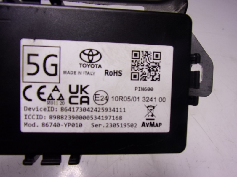 Recambio de modulo electronico para toyota yaris 1.5 vvti hev referencia OEM IAM 86740YP010 86740YP010 