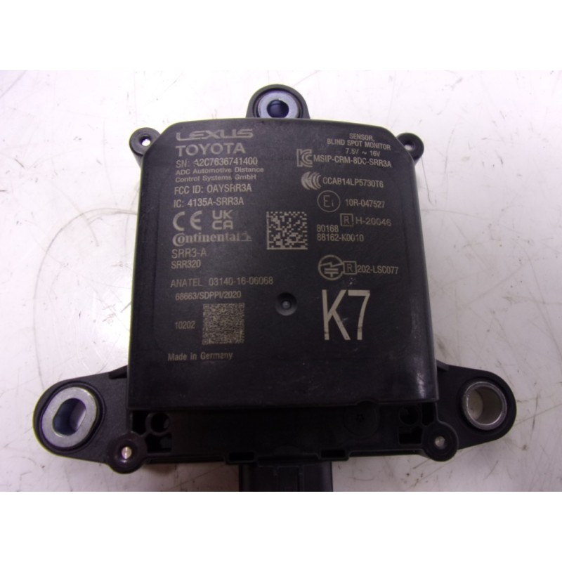 Recambio de modulo electronico para toyota yaris 1.5 vvti hev referencia OEM IAM 88162F4031  