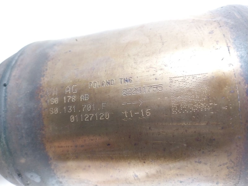 Recambio de catalizador para volkswagen up! (122) 1.0 referencia OEM IAM 1S0254500AX 1S0178AB 
