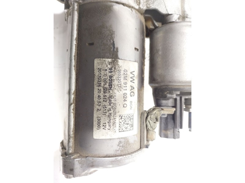 Recambio de motor arranque para seat ibiza (6p1) 1.0 tsi referencia OEM IAM 02M911022F 02M911024Q 