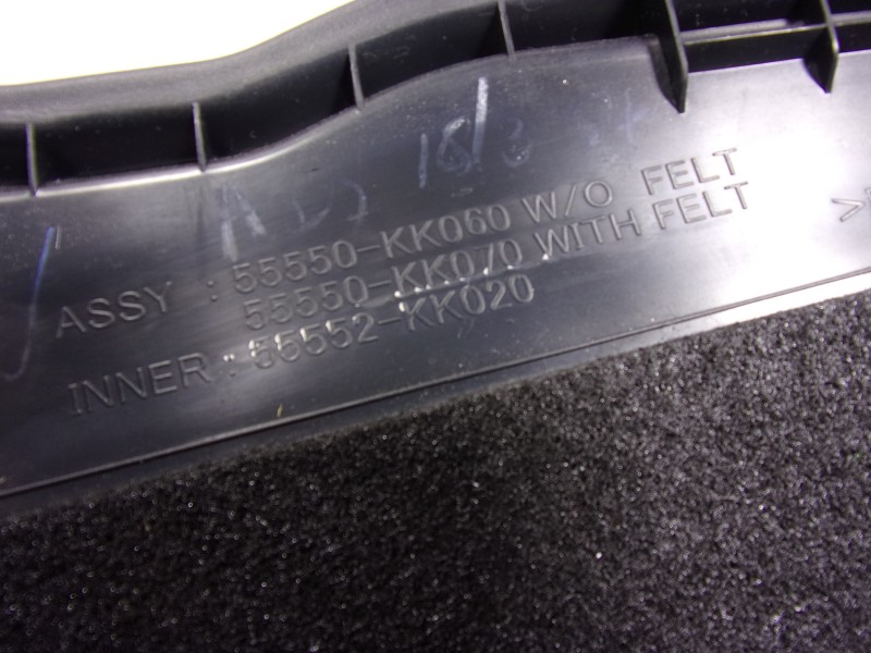 Recambio de guantera para toyota hilux (3b/3c/3d) gr sport referencia OEM IAM 55550KK070C0 55550KK060 