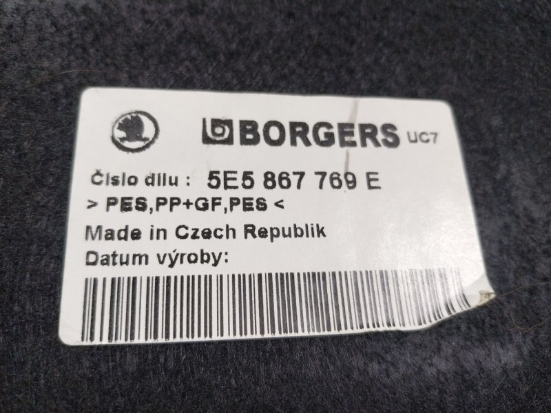 Recambio de bandeja trasera para skoda octavia lim. (5e3) 2.0 tdi referencia OEM IAM   