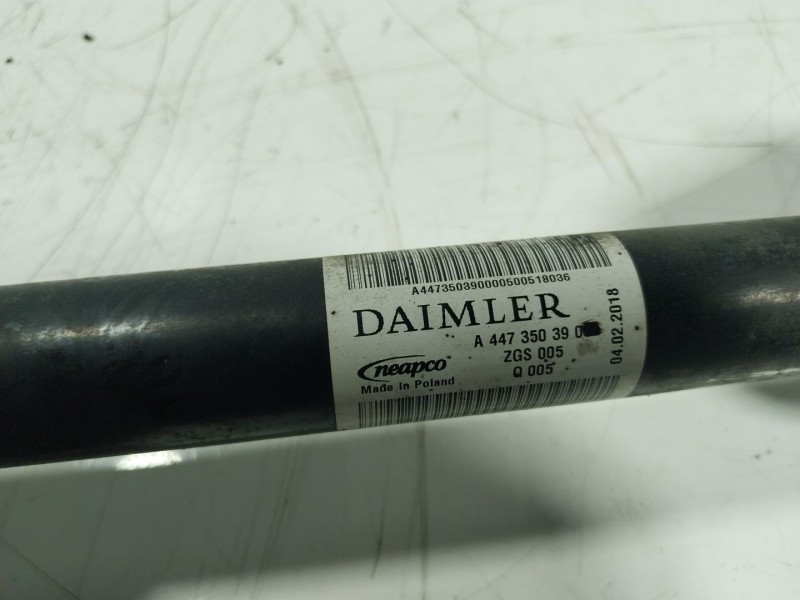 Recambio de transmision trasera derecha para mercedes-benz vito kasten 2.1 cdi cat referencia OEM IAM   