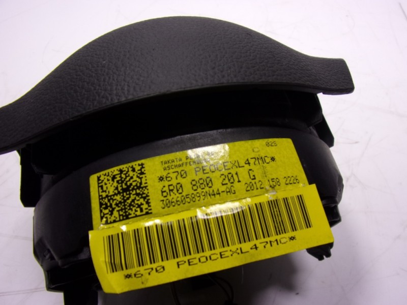Recambio de airbag delantero izquierdo para volkswagen polo (6r1) 1.2 12v referencia OEM IAM 6R0880201J81U 6R0880201G 
