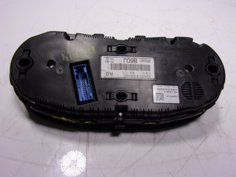 Recambio de cuadro instrumentos para volkswagen polo (6r1) 1.2 12v referencia OEM IAM 6R0920860J 6R0920860J 