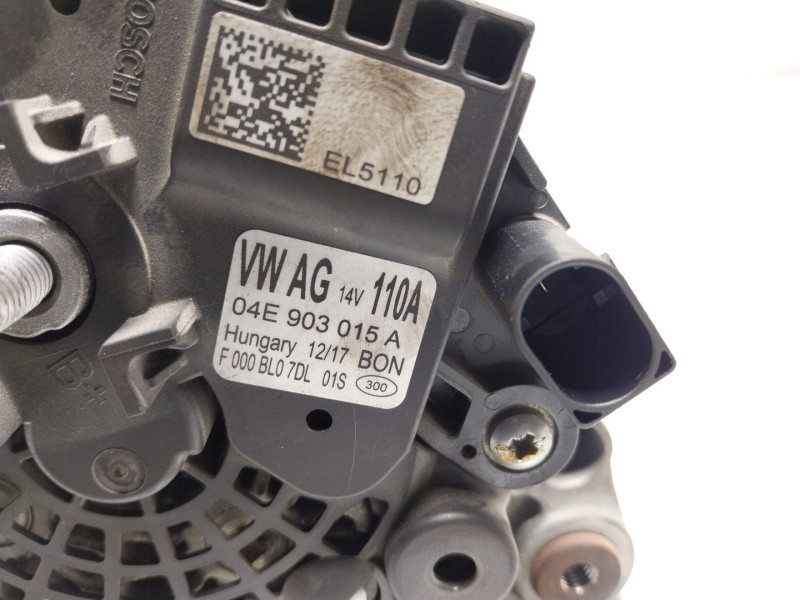 Recambio de alternador para seat ibiza (6p1) 1.0 tsi referencia OEM IAM 04E903015A 04E903015A 