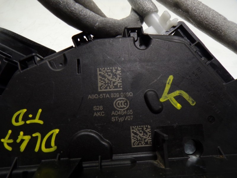 Recambio de cerradura puerta trasera derecha para seat leon sportstourer (kl8) xcellence referencia OEM IAM 5TA839016Q 5TA839016