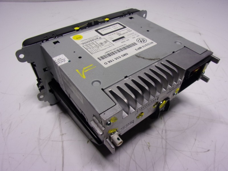Recambio de sistema audio / radio cd para volkswagen polo (6r1) 1.2 12v referencia OEM IAM 5M0057187AX 5M0035156D 