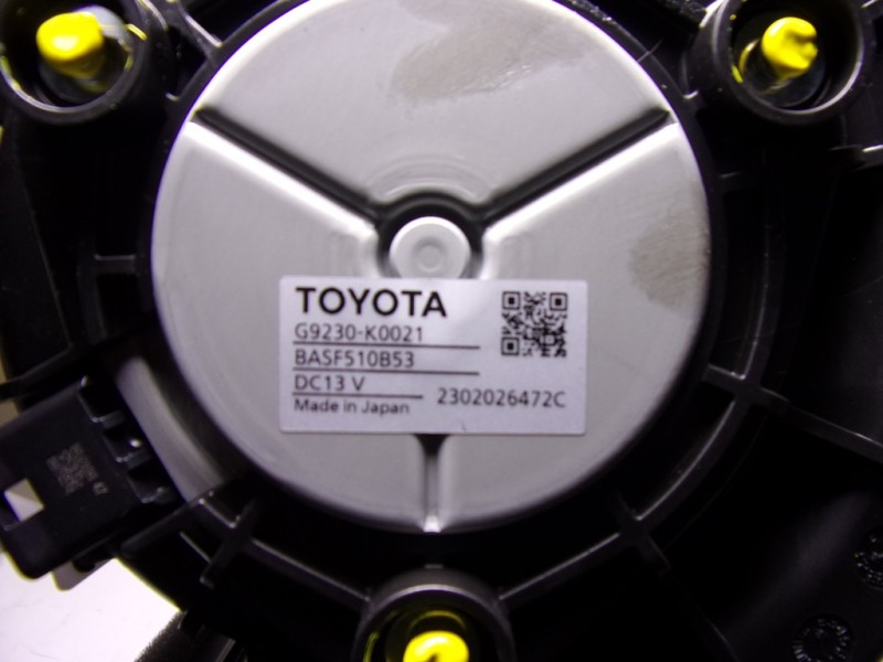 Recambio de motor calefaccion para toyota yaris 1.5 vvti hev referencia OEM IAM  G9230K0021 