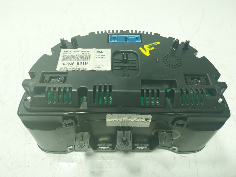 Recambio de cuadro instrumentos para volkswagen up! (122) 1.0 referencia OEM IAM 1S0920861H  