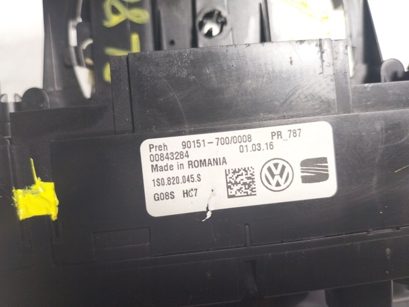 Recambio de mando calefaccion / aire acondicionado para volkswagen up! (122) 1.0 referencia OEM IAM 1S0820045SOQP  