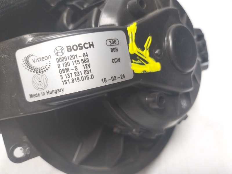 Recambio de motor calefaccion para volkswagen up! (122) 1.0 referencia OEM IAM 1S1819015D  