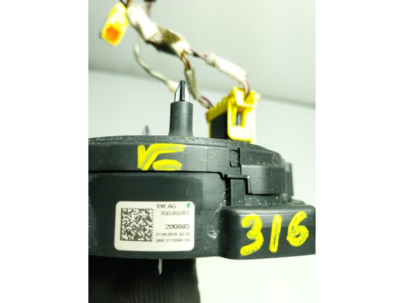 Recambio de anillo airbag para seat ibiza (6p1) 1.0 tsi referencia OEM IAM 2Q0959653 2Q0959653 