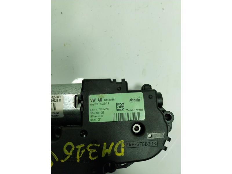 Recambio de motor techo electrico para seat ibiza (6p1) 1.0 tsi referencia OEM IAM 6P0959591 6P0959591 