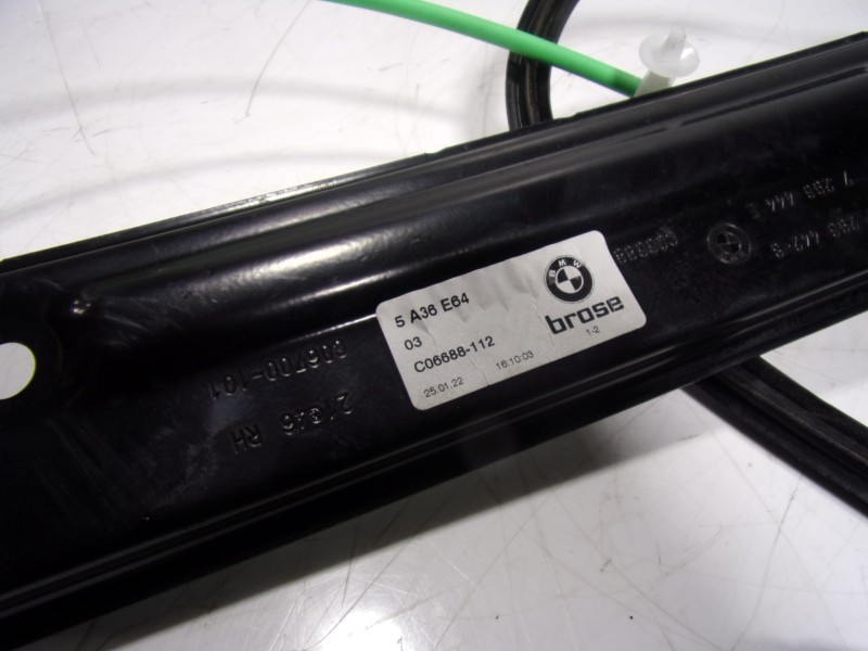 Recambio de elevalunas delantero derecho para mini cabrio (f57) 1.5 12v referencia OEM IAM  5A36E64 