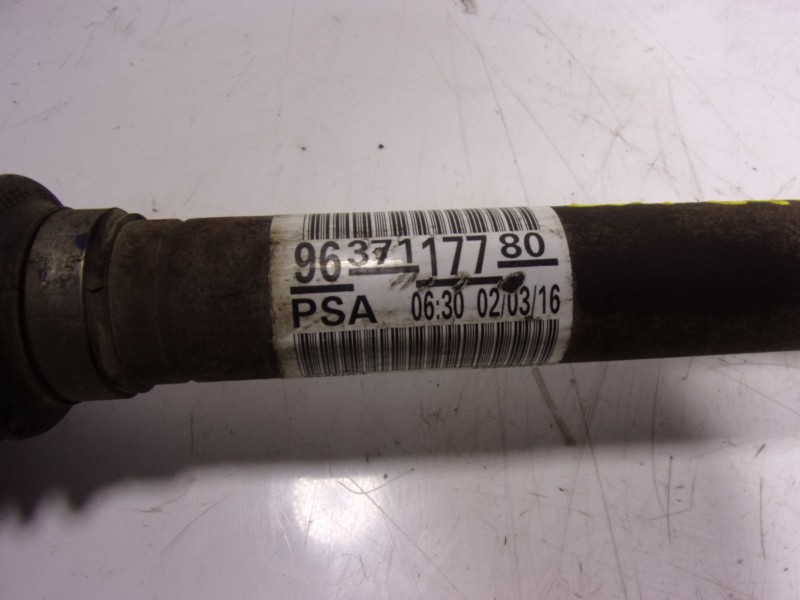 Recambio de transmision izquierda para peugeot partner tepee b9 1.6 16v hdi referencia OEM IAM 3272LW 9637117780 