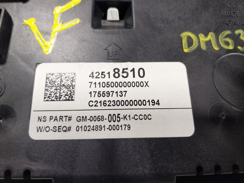 Recambio de cuadro instrumentos para opel mokka 1.6 cdti dpf referencia OEM IAM   