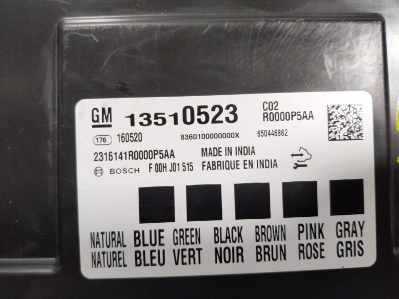 Recambio de modulo electronico para opel mokka 1.6 cdti dpf referencia OEM IAM   