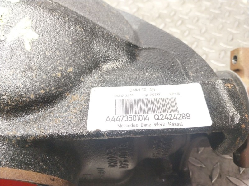 Recambio de diferencial trasero para mercedes-benz vito kasten 2.1 cdi cat referencia OEM IAM  A4473501014 