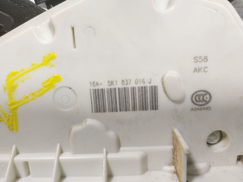 Recambio de cerradura puerta delantera derecha para seat alhambra (711) 1.4 16v tsi referencia OEM IAM   