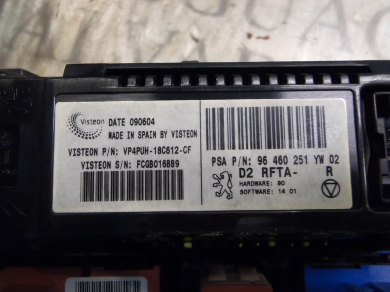 Recambio de mando climatizador para peugeot 407 sr confort referencia OEM IAM   