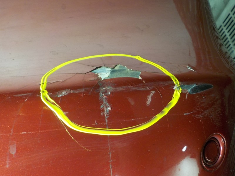 Recambio de paragolpes trasero para bmw serie 5 berlina (e60) 3.0 turbodiesel cat referencia OEM IAM 51127897222  