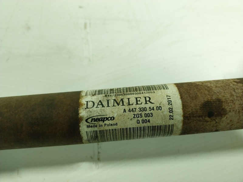 Recambio de transmision derecha para mercedes-benz vito kasten 1.6 cdi cat referencia OEM IAM  4473305400 