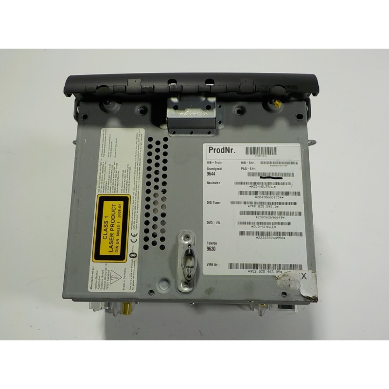 Recambio de sistema navegacion gps para porsche macan (typ ) s referencia OEM IAM 95B03596305 95B03596305 95B035963EX