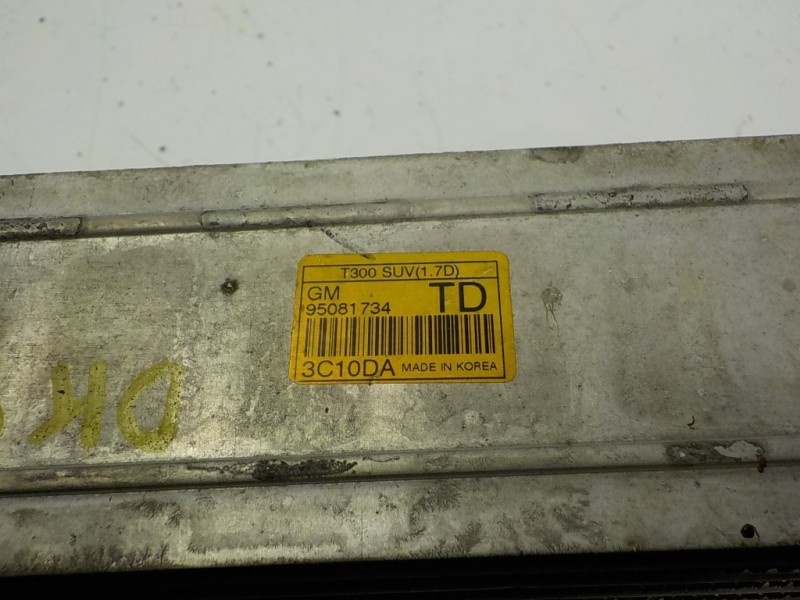 Recambio de intercooler para opel mokka 1.7 16v cdti referencia OEM IAM 95081734 95081734 