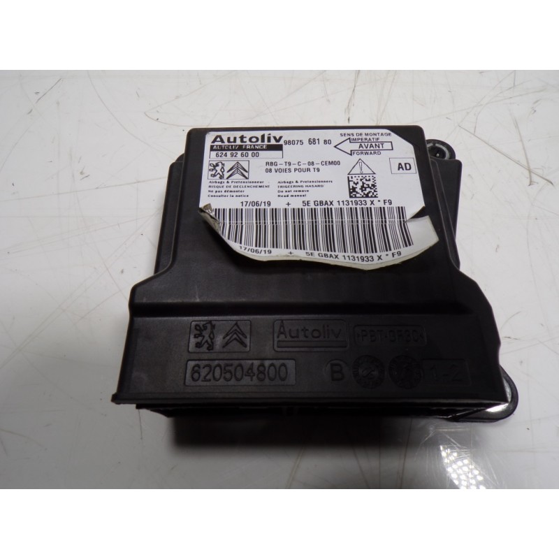 Recambio de centralita airbag para peugeot 308 sw 1.5 blue-hdi fap referencia OEM IAM 9807568180 9807568180 