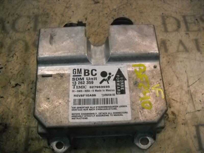 Recambio de centralita airbag para opel corsa d cosmo referencia OEM IAM   