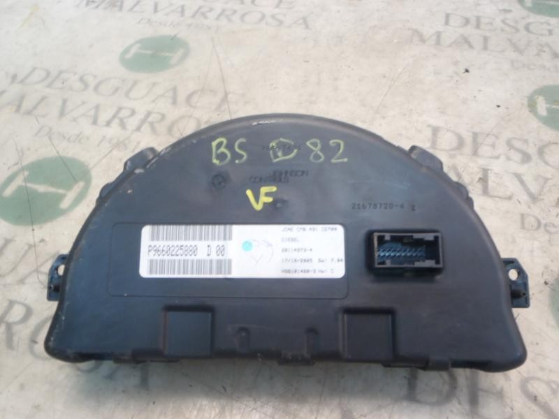 Recambio de cuadro instrumentos para citroën c3 1.4 hdi exclusive referencia OEM IAM   